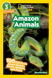 Book Cover for Amazon Animals by Rose Davidson