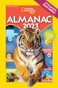 Book Cover for National Geographic Kids Almanac 2023 (International Edition) by National Geographic