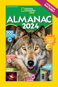 Book Cover for National Geographic Kids Almanac 2024 (International Edition) by National Geographic Kids