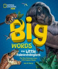 Book Cover for Big Words for Little Paleontologists by Lisa Gerry