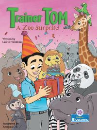 Book Cover for A Zoo Surprise! by Laurie B Friedman