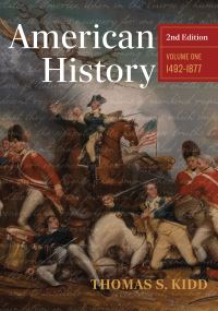 Book Cover for American History, Volume 1 by Thomas S Kidd