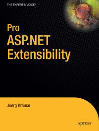 Book Cover for Pro ASP.NET Extensibility by Jörg Dieter Krause