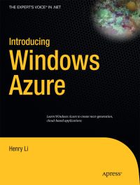 Book Cover for Introduction to Windows Azure by Henry Li