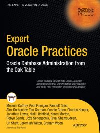Book Cover for Expert Oracle Practices by Melanie Caffrey