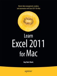 Book Cover for Learn Excel 2011 for Mac by Guy HartDavis