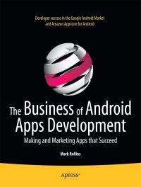 Book Cover for The Business of Android Apps Development by Mark Rollins