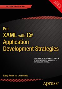 Book Cover for Pro XAML With C# by Buddy James, Lori Lalonde