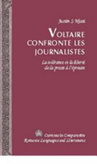 Book Cover for Voltaire Confronte Les Journalistes by Justin S Niati
