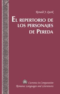 Book Cover for El Repertorio De Los Personajes De Pereda by Ronald J Quirk