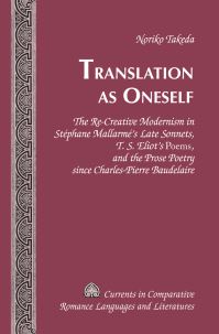 Book Cover for Translation as Oneself by Noriko Takeda