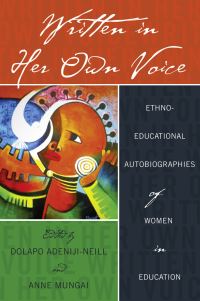 Book Cover for Written in Her Own Voice by Dolapo AdenijiNeill