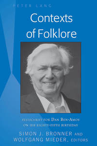 Book Cover for Contexts of Folklore by Dan BenAmos