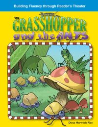 Book Cover for The Grasshopper and Ants by Debra J Housel