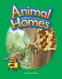 Book Cover for Animal Homes by Dona Herweck Rice
