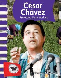 Book Cover for César Chávez by Stephanie Macceca
