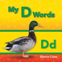 Book Cover for My D Words by Janelle BellMartin