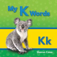 Book Cover for My K Words by Janelle BellMartin