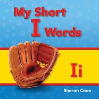Book Cover for My Short I Words by Janelle BellMartin