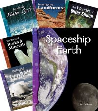 Book Cover for Earth & Space Science 8-Book Set, Grades 6-9 by Multiple Authors