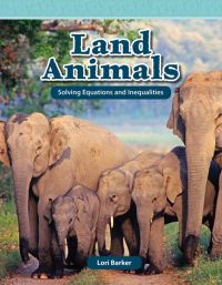 Book Cover for Land Animals by Lori Barker