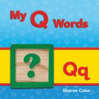 Book Cover for My Q Words by Ben Williams