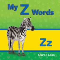 Book Cover for My Z Words by Ben Williams
