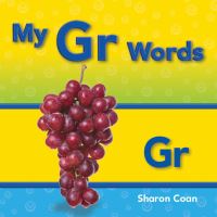 Book Cover for My Gr Words by Ben Williams