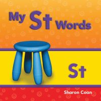 Book Cover for My St Words by Ben Williams
