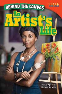 Book Cover for Behind the Canvas by Blanca Apodaca, Michael Serwich