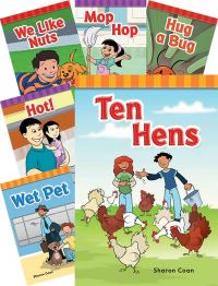 Book Cover for Short E, O, U Rimes PreK-1, 6-Book Set by Multiple Authors