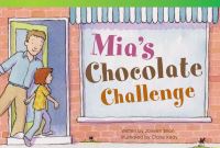 Book Cover for Mia's Chocolate Challenge by Janeen Brian, Claire Keay