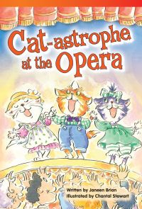 Book Cover for Cat-Astrophe at the Opera by Janeen Brian