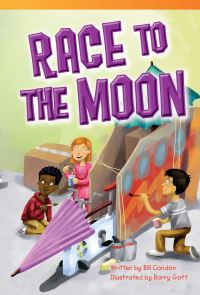 Book Cover for Race to the Moon by Bill Condon