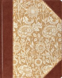 Book Cover for Single Column Journaling Bible-ESV-Antique Floral Design by Crossway Bibles