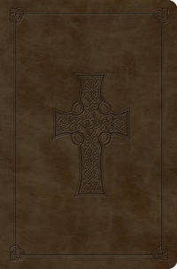 Book Cover for Compact Outreach Bible-ESV-Premium Celtic Cross Design by Crossway Bibles