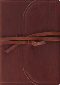 Book Cover for Journaling Bible-ESV-Interleaved Flap With Strap by Crossway Bibles