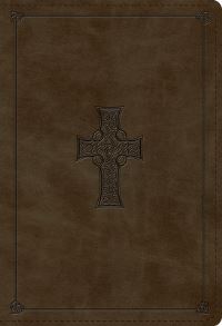 Book Cover for ESV Student Study Bible (Trutone, Olive, Celtic Cross Design) by 
