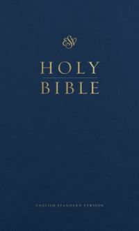 Book Cover for ESV Pew Bible (Blue) by 