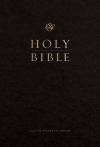 Book Cover for ESV Pew and Worship Bible, Large Print (Black) by Esv Bibles