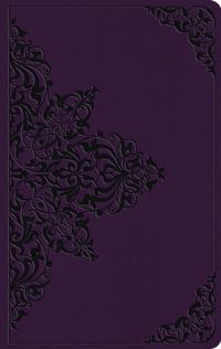 Book Cover for ESV Large Print Value Thinline Bible (Trutone, Lavender, Filigree Design) by Esv Bibles