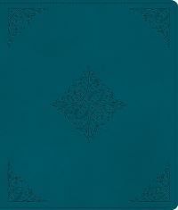 Book Cover for ESV Journaling Bible (Trutone, Deep Teal, Fleur-De-Lis Design) by Esv Bibles