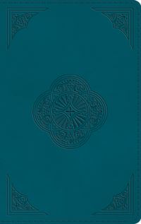 Book Cover for ESV Thinline Bible (Trutone, Deep Teal, Rotunda Design) by Esv Bibles