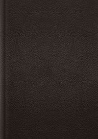 Book Cover for ESV Single Column Journaling Bible, Large Print (Buffalo Leather, Deep Brown) by Esv Bibles