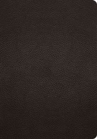 Book Cover for ESV Study Bible (Buffalo Leather, Deep Brown) by Esv Bibles