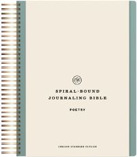Book Cover for ESV Spiral-Bound Journaling Bible, Poetry (Hardcover) by Esv Bibles