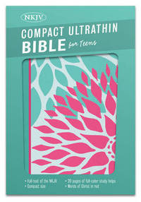 Book Cover for NKJV Compact Ultrathin Bible for Teens, Green Blossoms LeatherTouch by BH Kids Editorial Staff