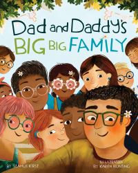 Book Cover for Dad and Daddy's Big Big Family by Seamus Kirst