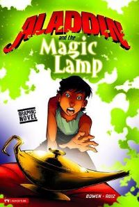 Book Cover for Aladdin and the Magic Lamp by Carl Bowen, José Alfonso Ocampo Ruiz
