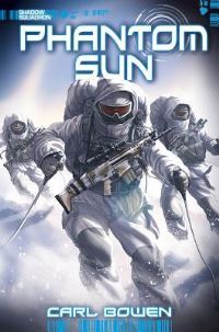 Book Cover for Phantom Sun by Carl Bowen, Marc Lee of Imaginary Fs Pte Marc Lee of Imaginary Fs Pte Ltd